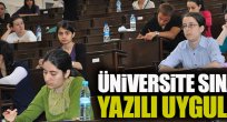  Üniversite sınavı şıklı değil yazılı oluyor! 