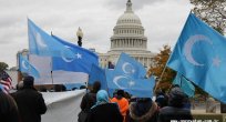 Uygur Türkleri Washington'da Çin'i protesto etti