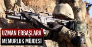 Uzman erbaşlara memurluk müjdesi