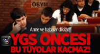 YGS öncesi beslenme önerileri