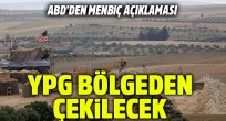 YPG bölgeden çekilecek