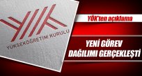 Yükseköğretim Kurulu'nda yeni görev dağılımı gerçekleşti.