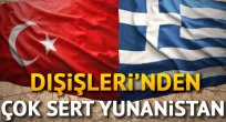  Yunanistan çok sert uyarıldı!