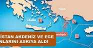 Yunanistan Ege ve Akdeniz planını askıya aldı