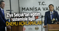 ZİYA SELÇUK'TAN ÖNEMLİ AÇIKLAMALAR 