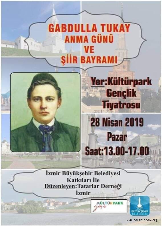 Tatar şairi Tukay İzmir'de anılacak
