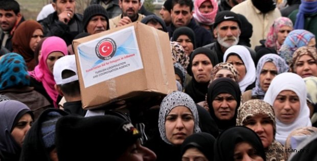TİKA'dan Türkmenlere yardım eli