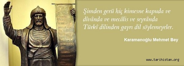 Türk Dil Bayramı'nın 742. yıl dönümü kutlu olsun!