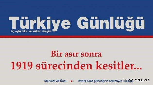 Türkiye Günlüğü Dergisinin yeni sayısı yayımlandı