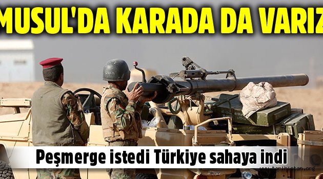 Türkiye karadan da Irak'a girdi!