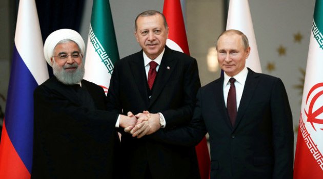  Türkiye, Rusya ve İran zirvesinden ortak açıklama! ABD'ye açık mesaj...