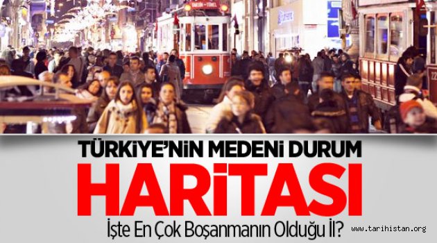 Türkiye'deki En Çok Boşanmanın Olduğu İl?
