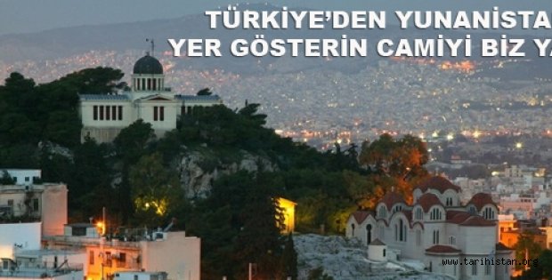 Türkiye'den Atina'ya cami teklifi