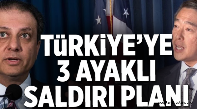 Türkiye'ye 3 ayaklı saldırı planı.