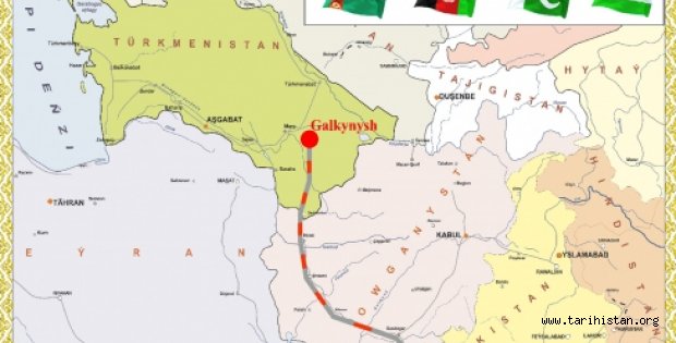 Türkmen gazı Güney Asya yolunda