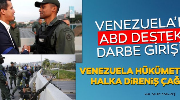 Venezuela'da darbe girişimi! 
