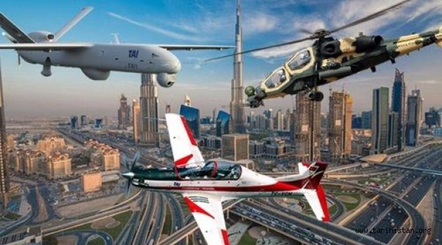 Yerli savaş uçakları Dubai'de şov yapacak!