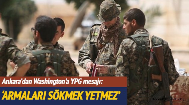 YPG'ye mesafe koyun