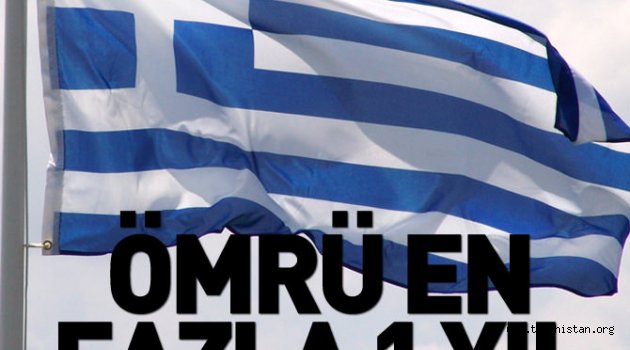 Yunan hükümetinin ömrü en fazla 1 yıl