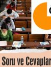 YGS SORU VE CEVAPLARI