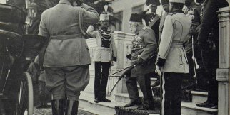 Sultan Reşad, Enver Paşa ve Talât Paşa'lar